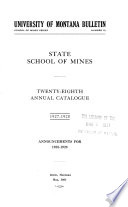 Annual Catalogue of the Officers and Students for the Year ... with Announcements for the Year ...