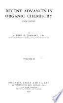 Recent Advances in Organic Chemistry