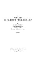 Applied Petroleum Microbiology