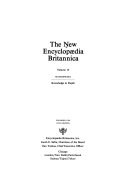 The New Encyclopaedia Britannica: Macropaedia : Knowledge in depth