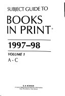 Subject Guide to Books in Print