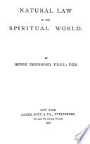Natural Law in the Spiritual World