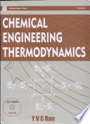 Chemical Engineering Thermodynamics
