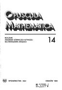 Opuscula Mathematica