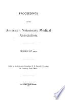 Scientific Proceedings of the Annual Meeting of the American Veterinary Medical Association