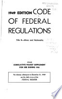 Code of Federal Regulations