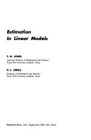 Estimation in Linear Models