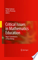 Critical Issues in Mathematics Education