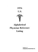 U.S. Physician Reference Listing