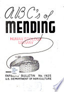 ABC's of Mending