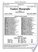New York Teachers' Monographs