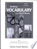 Building Vocabulary: Grade 7: Kit eBook