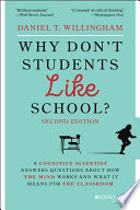 Why Don't Students Like School?