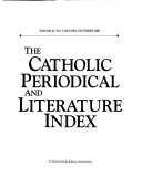 The Catholic Periodical and Literature Index