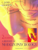 A History of Modern Psychology