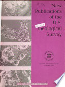 New Publications of the Geological Survey