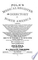 Polk's Medical Register and Directory of North America