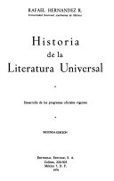 Historia de la literatura universal