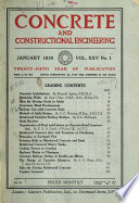 Concrete and Constructional Engineering