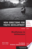 Mindfulness in Adolescence