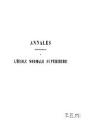 Annales Scientifiques de L'École Normale Supérieure