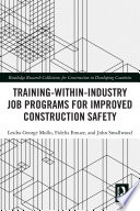 Training-Within-Industry Job Programs for Improved Construction Safety