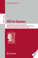HCI in Games