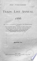 The Publishers' Trade List Annual