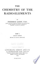 The Chemistry of the Radio-elements