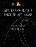 Pharos Afrikaans-Engels, Engels-Afrikaans woordeboek