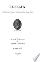 Torreya, a Monthly Journal of Botanical Notes and News