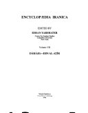 Encyclopaedia Iranica: Dārā(B) - Ebn al-at̲īr