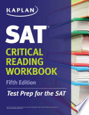 Kaplan SAT Critical Reading Workbook