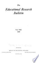 Educational Research Bulletin