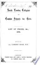 List of Prizes ... 1876