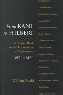 From Kant to Hilbert