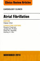 Atrial Fibrillation, an Issue of Cardiology Clinics