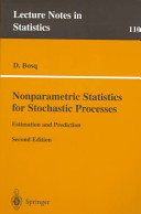 Nonparametric Statistics for Stochastic Processes