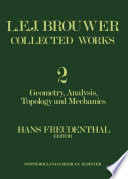 L. E. J. Brouwer Collected Works