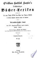 Vollständiges Bücher-Lexicon ... 1750-1910