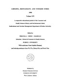 Lodging, Restaurant and Tourism Index