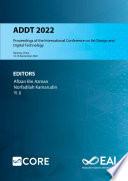 Proceedings of the International Conference on Art Design and Digital Technology, ADDT 2022, 16-18 September 2022, Nanjing, China