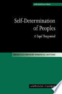 Self-Determination of Peoples