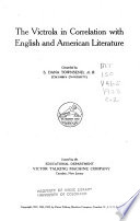 The Victrola in Correlation with English and American Literature