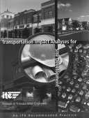 Transportation Impact Analyses for Site Development