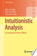 Intuitionistic Analysis