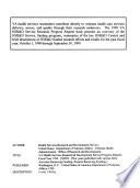 Rehabilitation R & D Progress Reports