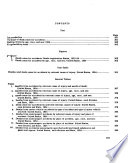 Vital Statistics, Special Reports