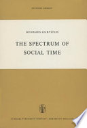 The Spectrum of Social Time