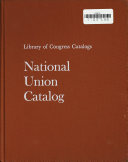 National Union Catalog, 1980